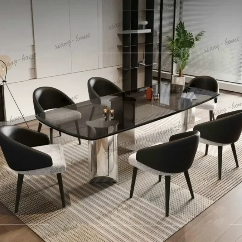 Coffee Console Dining Table Hallway Mahjong Glass Balcony Lounge Dining Table Service Terrace Mesas De Jantar Kitchen Furniture