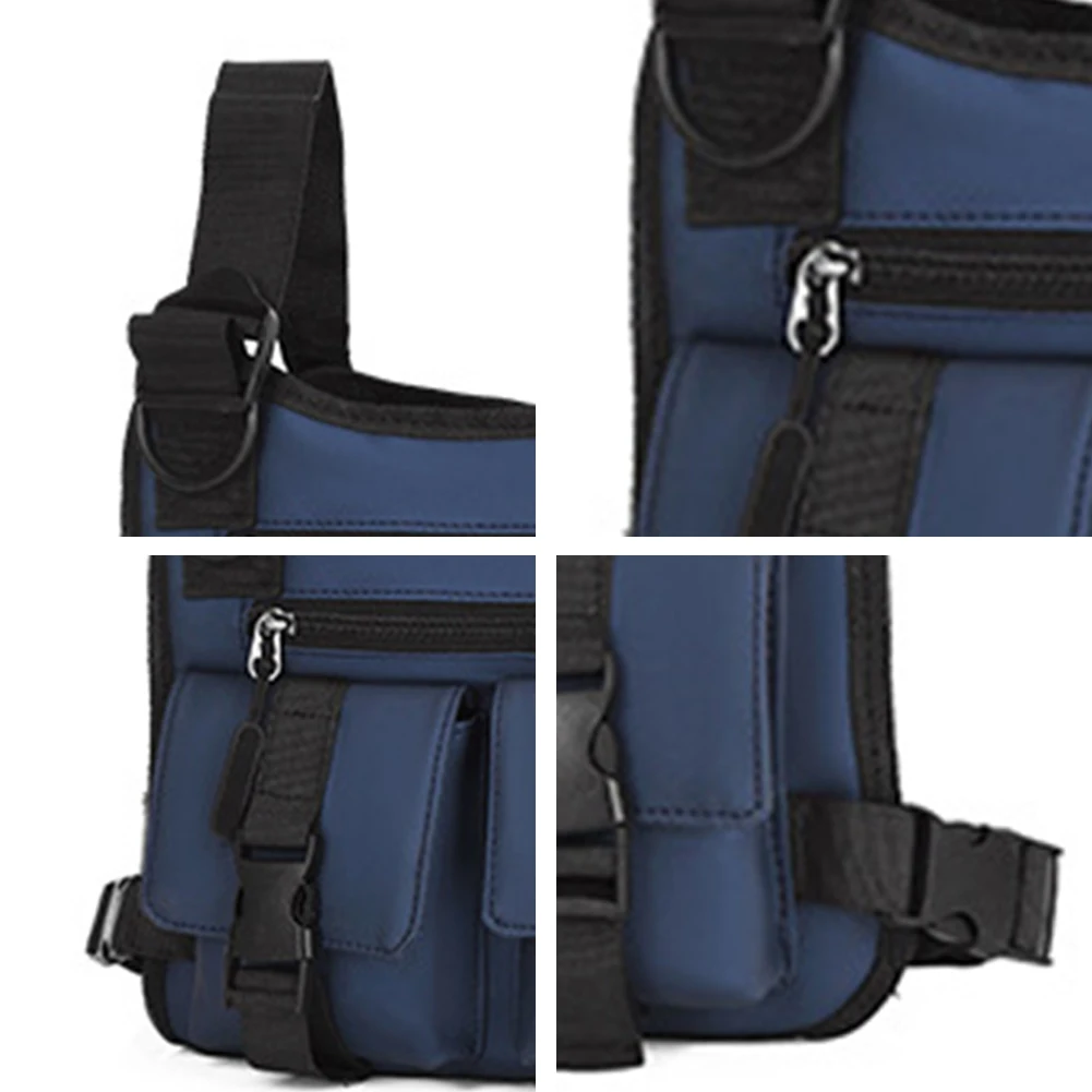 Chest Rig Bag Lightweight Vest Bag Multi-Function Outdoor Chest Bag Adjustable Hiking Bag Waterproof for Workouts