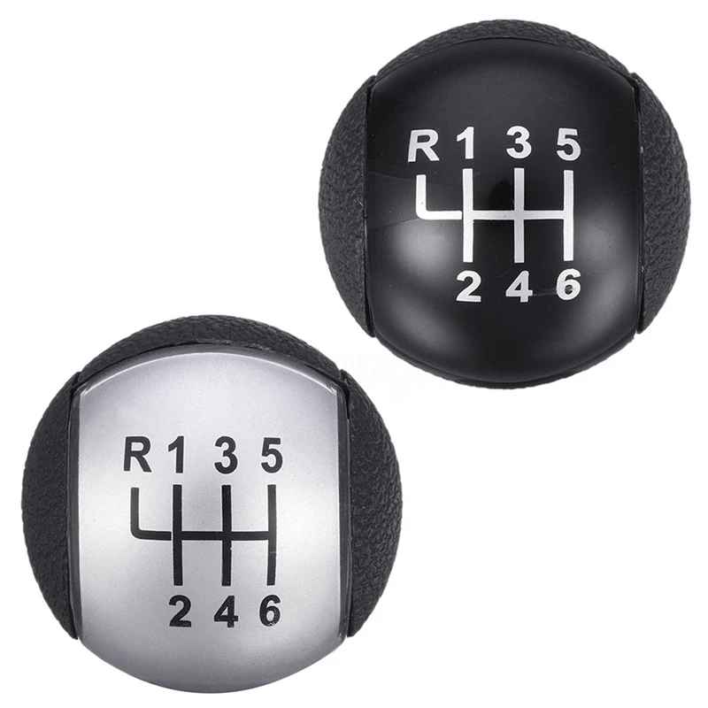 3X 6 Speed Gear Stick Shift Knob For Ford Focus Mondeo Fiesta C-Max Cmax / Transit