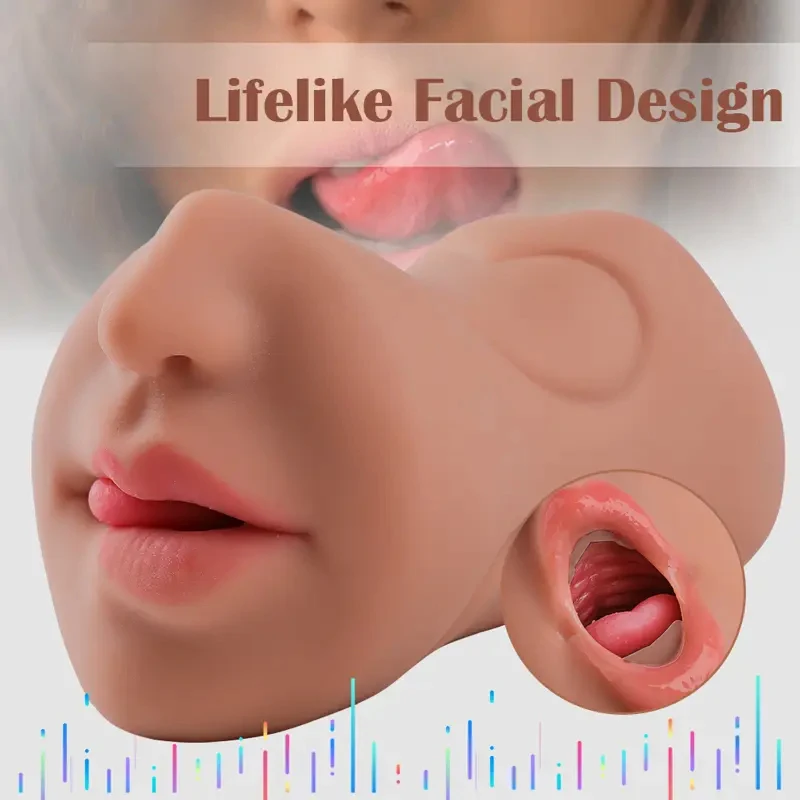 3 في 1 دمية جنسية مع وجه TPE المحمولة الكبار الجنس الحب لعب المهبل الذكور الضارب الاستمناء الحلق العميق الفم للرجال الكبار مثير #3