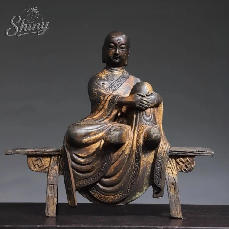 

Antique Chinese Buddha Statue Statue Bench Buddha Prayers Spiritual Altar Buddhist Supplies Home Decor Statues for Decoration
