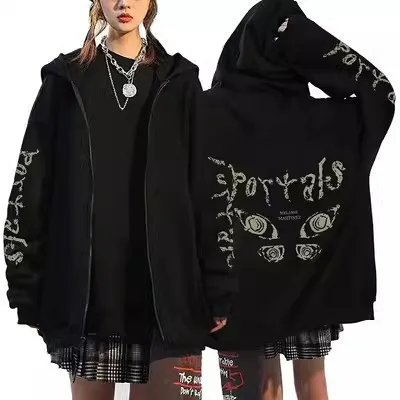 

Мерч KPOP DominATE Tour: Худи на молнии с мультяшным принтом FELIX HAN BANGCHAN CHANGBIN HYUNJIN SEUNGMIN LEE KNOW, унисекс