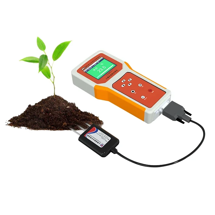 Highly Sensitive Digital Soil Nutrient Meter Portable Moisture Ec Ph Npk Soil Tester For Farming