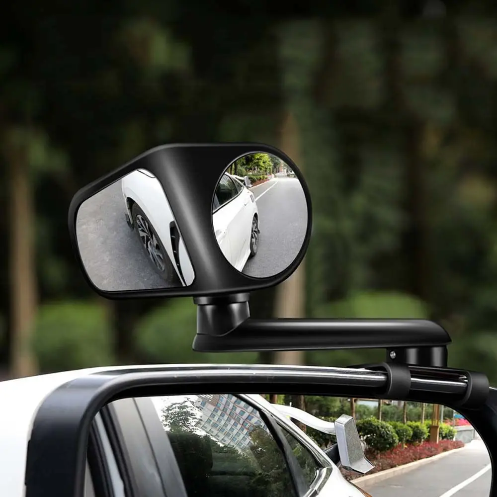 

rotation Car Accessories Wide Angle Square Car Blind Spot Mirror Car Rear View Mirror Car Reversing Auxiliary Double Direction