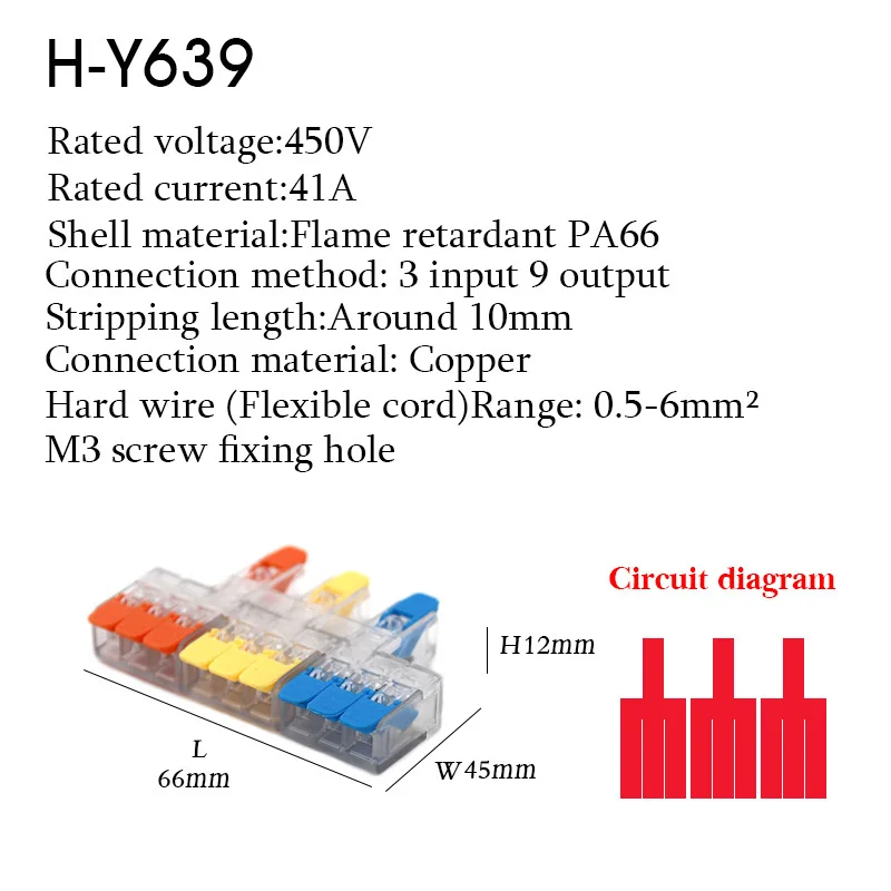 Wire Connectors, Electric Push-in Terminal Blocks