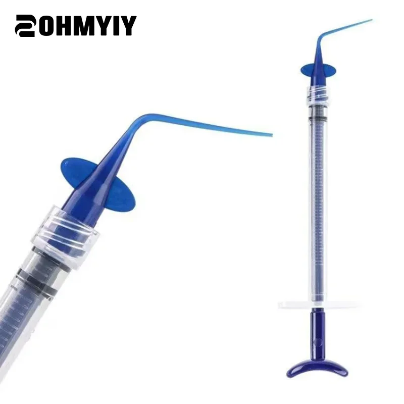 10-50pcs Dental Syringe Disposable Delivery Tip Periodontal Irrigation Endodontic Needles Root Canal Applicator Dental Supplies