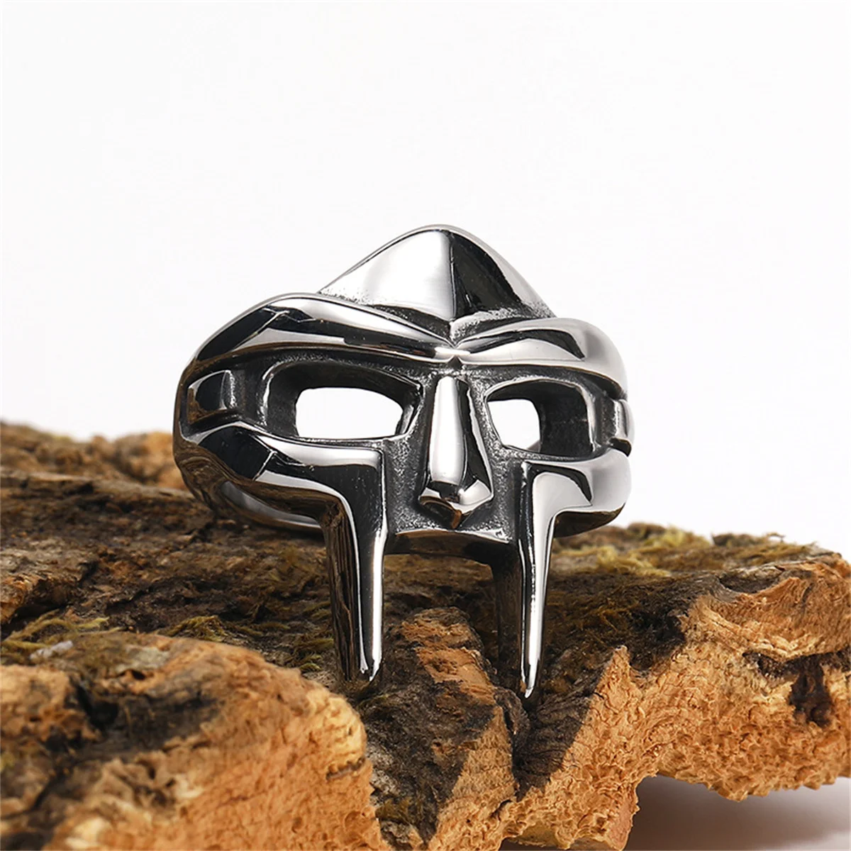 1pc Alien Mask Pharaoh Ring Hip Hop Alloy Ring Neutral Punk Open Ring Black Friday Accessories Neutral jewelry