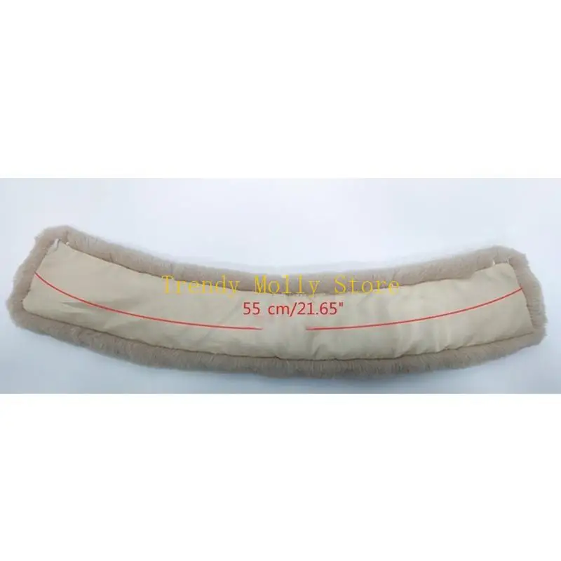 N5KB Женщины пушистые воротник