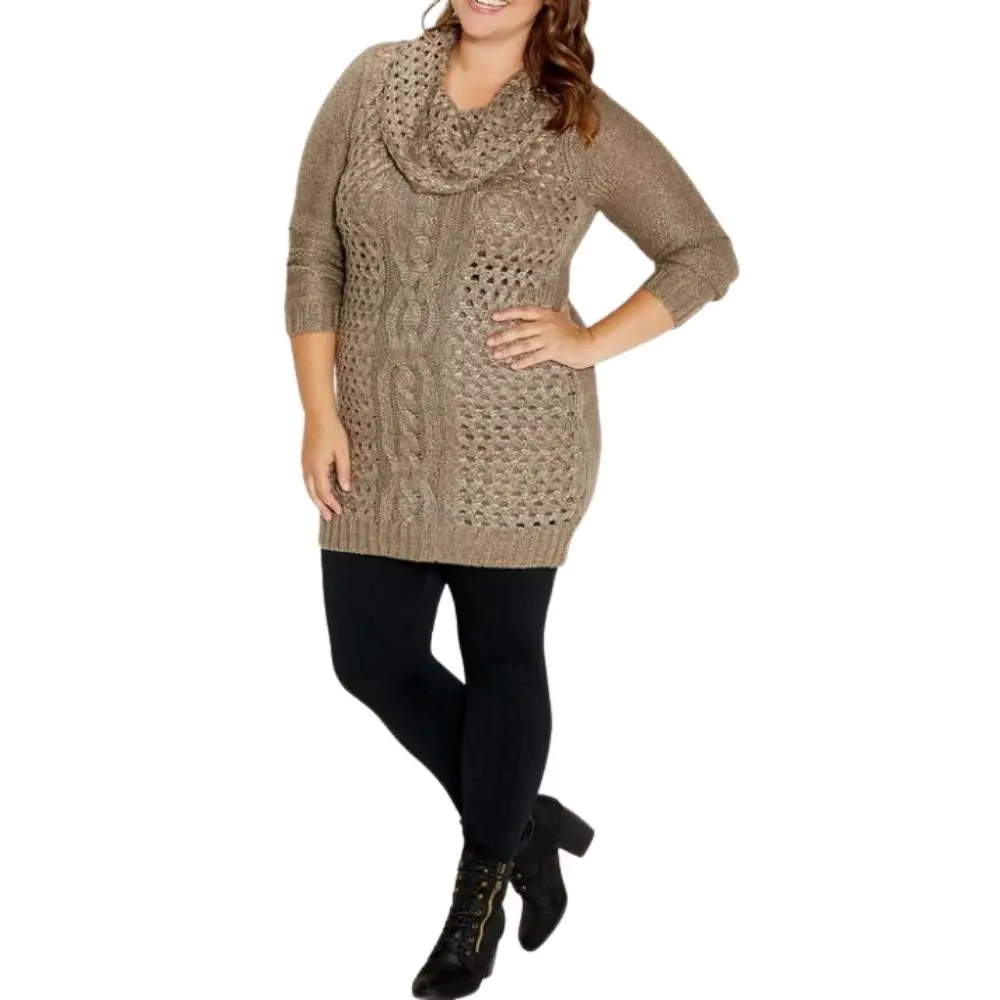 Fleece gefütterte Plus Size Leggings dick für Frauen-dehnbar & dick warm & bequem-in voller Länge-butter glatt weich