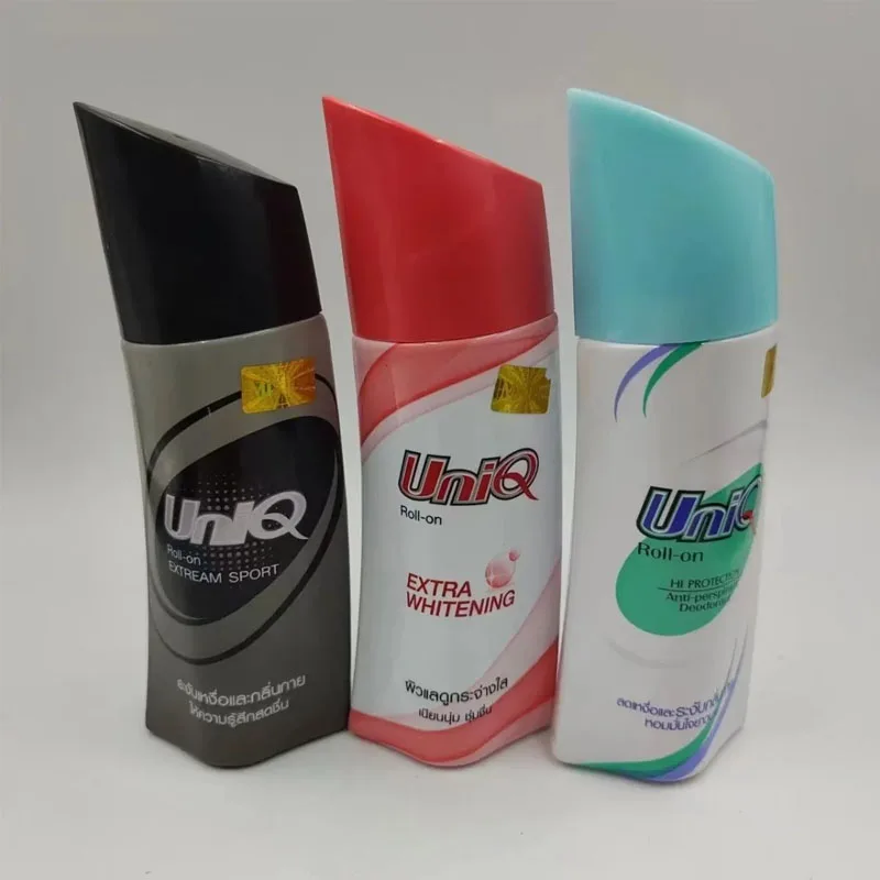 Thailand UniQ Roll-On 100ml Bottle Underarm Control Sweat Odour Long Lasting For Men And Women โรลออน ระงับกลิ่นกาย