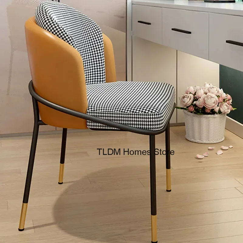 Leather Office Dining Chairs Design Luxury Design Kitchen Dining Chairs Modern Accent Muebles Para Hogar Home Furnitures