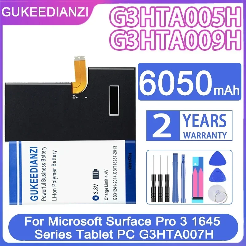 

Аккумулятор G3HTA005H G3HTA009H для Microsoft Surface Pro 3 Pro3 1631 1577-9700 MS011301-PLP22T02 1645 1657 Series G3HTA007H