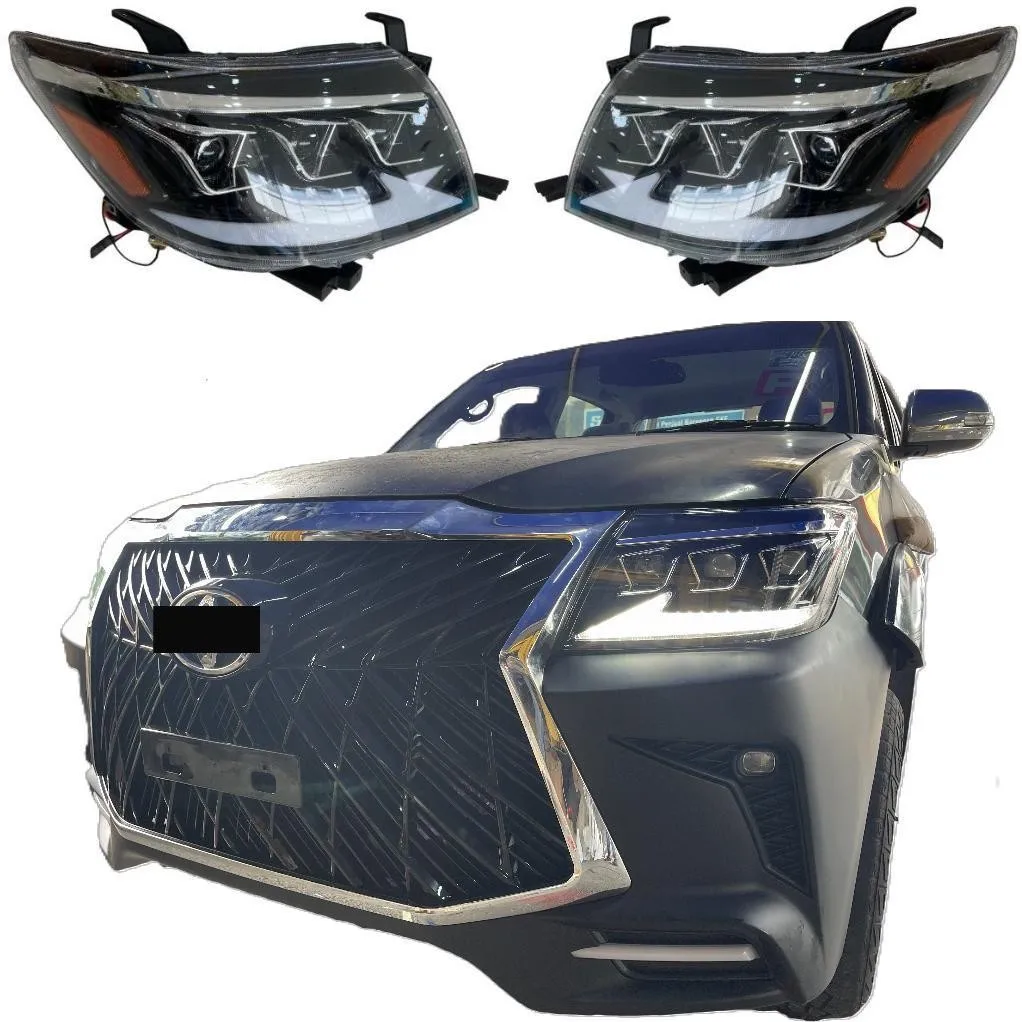 Car headlights auto lighting system LED head lamp front light for Hilux vigo 2012-2014 Headlight