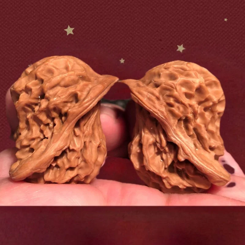 Mandarin Ducks, Birds, Irregular Shaped Walnuts, Cultural Toys, Thick Gluten Walnut Wood