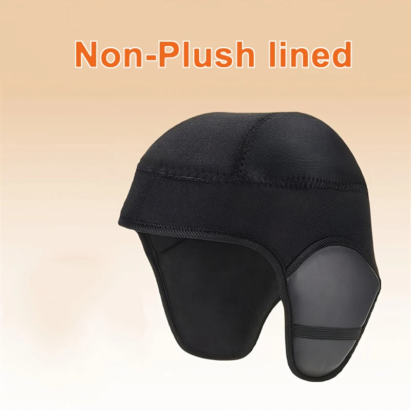 Winter Electric Motorcycle Helmet Liner Warm Beanie Padded Ear Protection Head Cover Motorbike Helmet Liner Cycling Equipment image 2