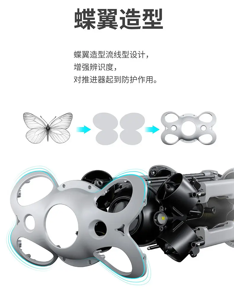

P100S Light Industrial Drone & Intelligent Ultra‑Clear Professional Rescue Underwater Robot