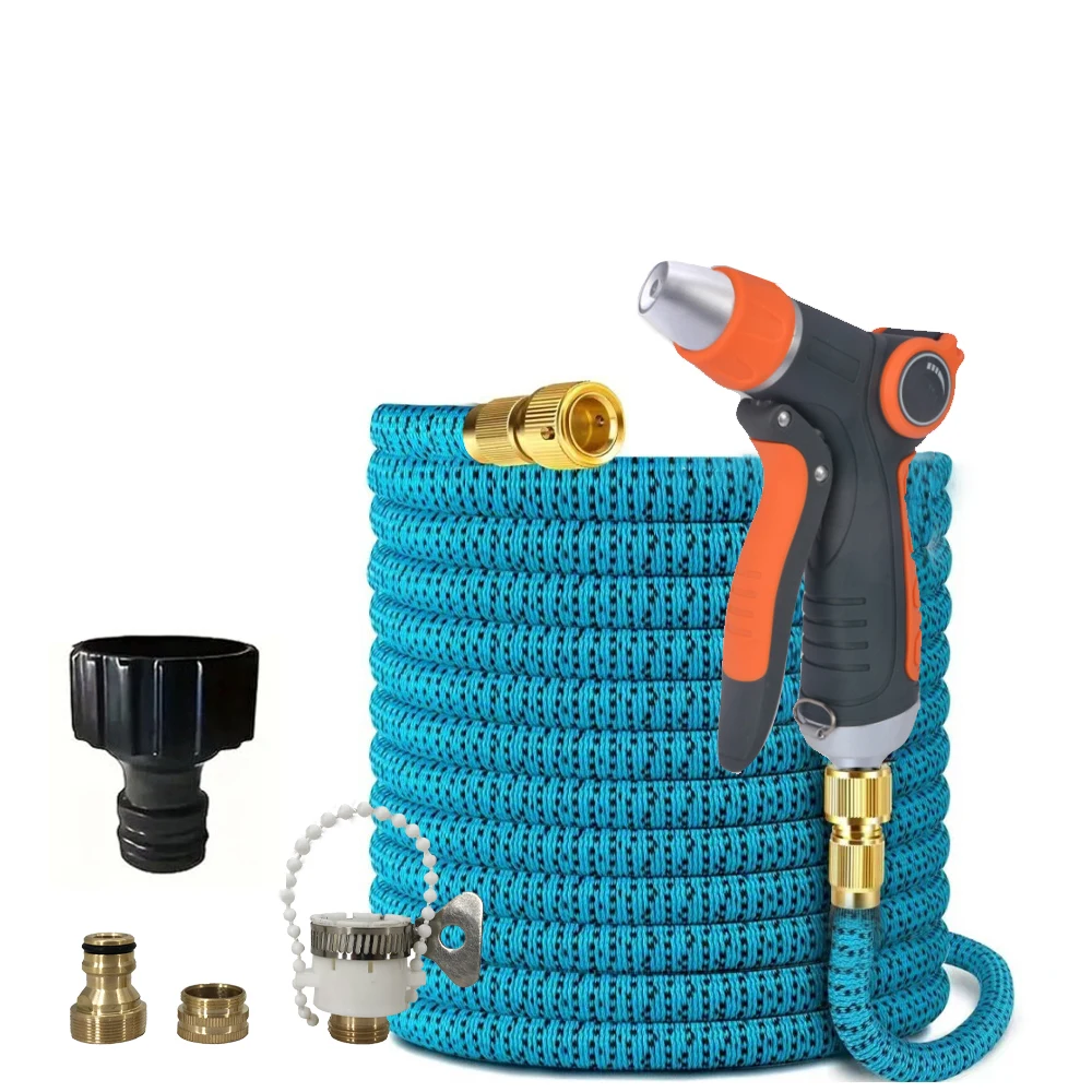 

Мощный пистолет для мойки автомобилей Garden Magic, многофункциональный набор насадок, подходит для домашнего использования и полива сада