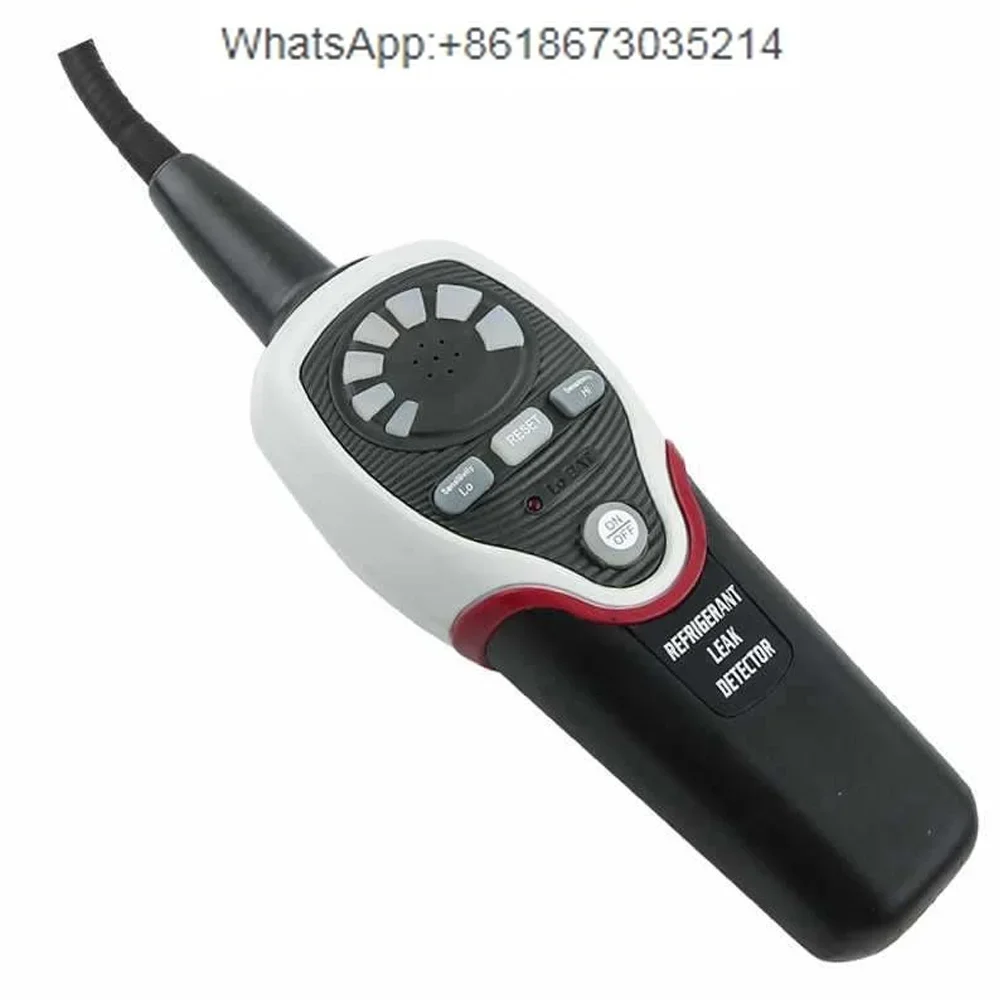 Refrigerant Halogen Leak Detector Tester Meter RLD-382P Air Conditioner Refrigeration System Halogen Gas Freon Leak Detector