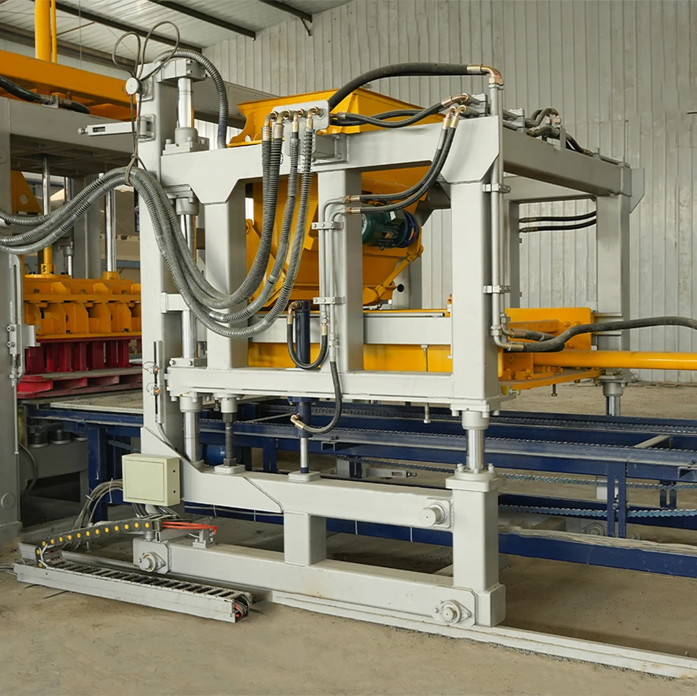 H2000 Automatic Concrete Interlocking Brick Making Machine Press Ecological Brick Compression Soil Brick Machine