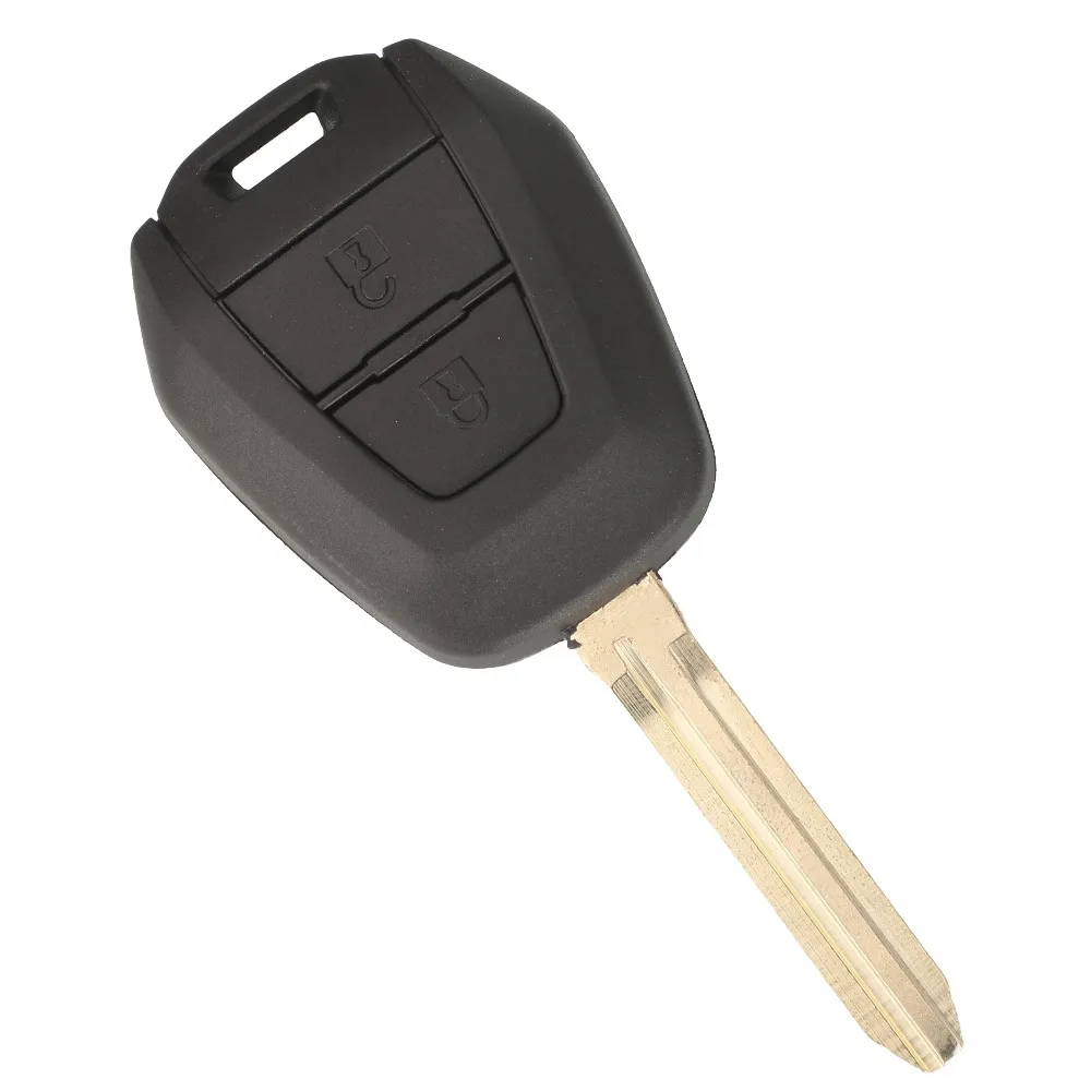 Jingyuqin D-Max 433.92Mhz ASK ID46 Chip 2Buttons Remote Car Key Contro Fit for ISUZU M-UX Auto Key Fob Replacement TOY43