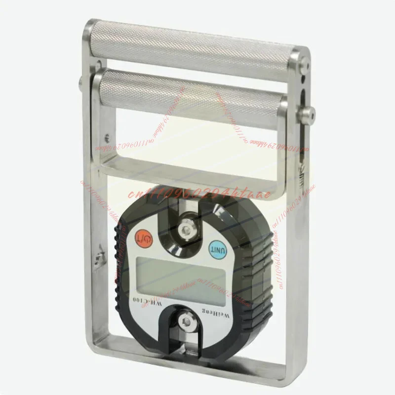 Finger Flexor Strength Tester with LCD Screen - Portable Digital Display Spring Grip Exerciser