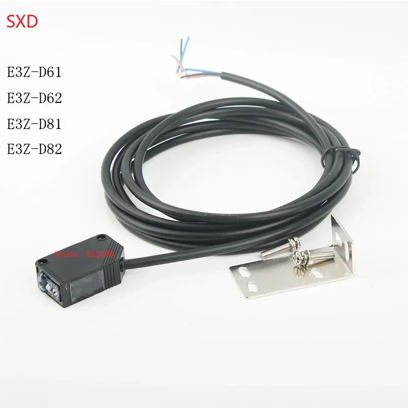 New Original E3Z-D61 E3Z D61 Photoelectric Switch Sensor DC12-24v NPN E3Z-D61  E3Z-D62 E3Z-D81 E3Z-D82 E3Z-R61 E3Z-R61 E3Z-T61