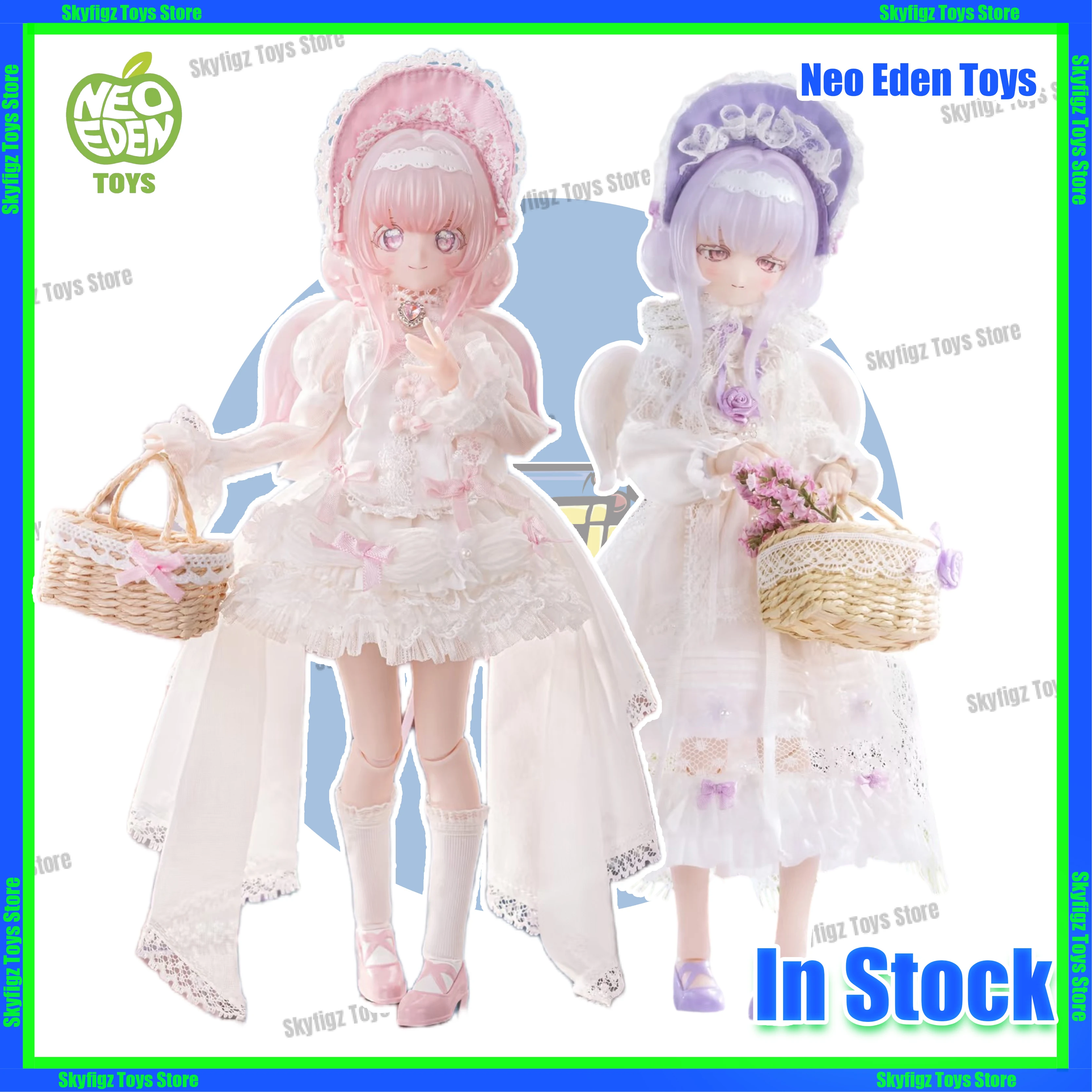 In Stock Neo Eden Toys Light Nightmare Twin 2 Series Articulated Doll Hanging Card - Dream Candy Collectible Gift