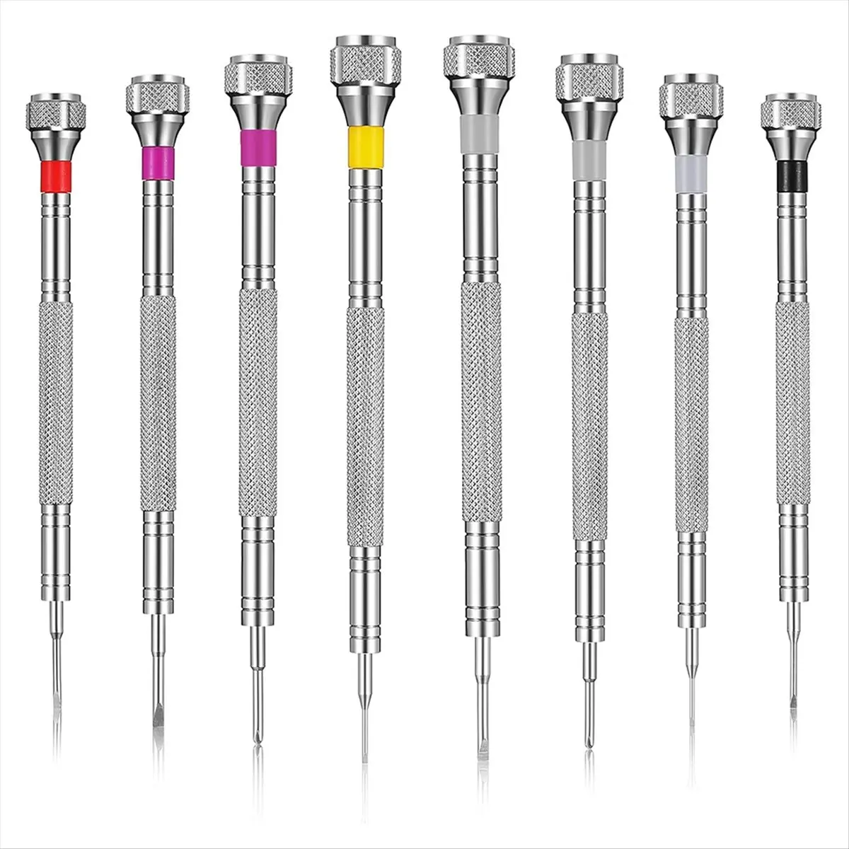 ABFW 8 Pieces Screwdriver, Jewelers Screwdriver Set, Watch Repair Screwdriver Set 0.6-1.6 mm, Micro-Screwdriver