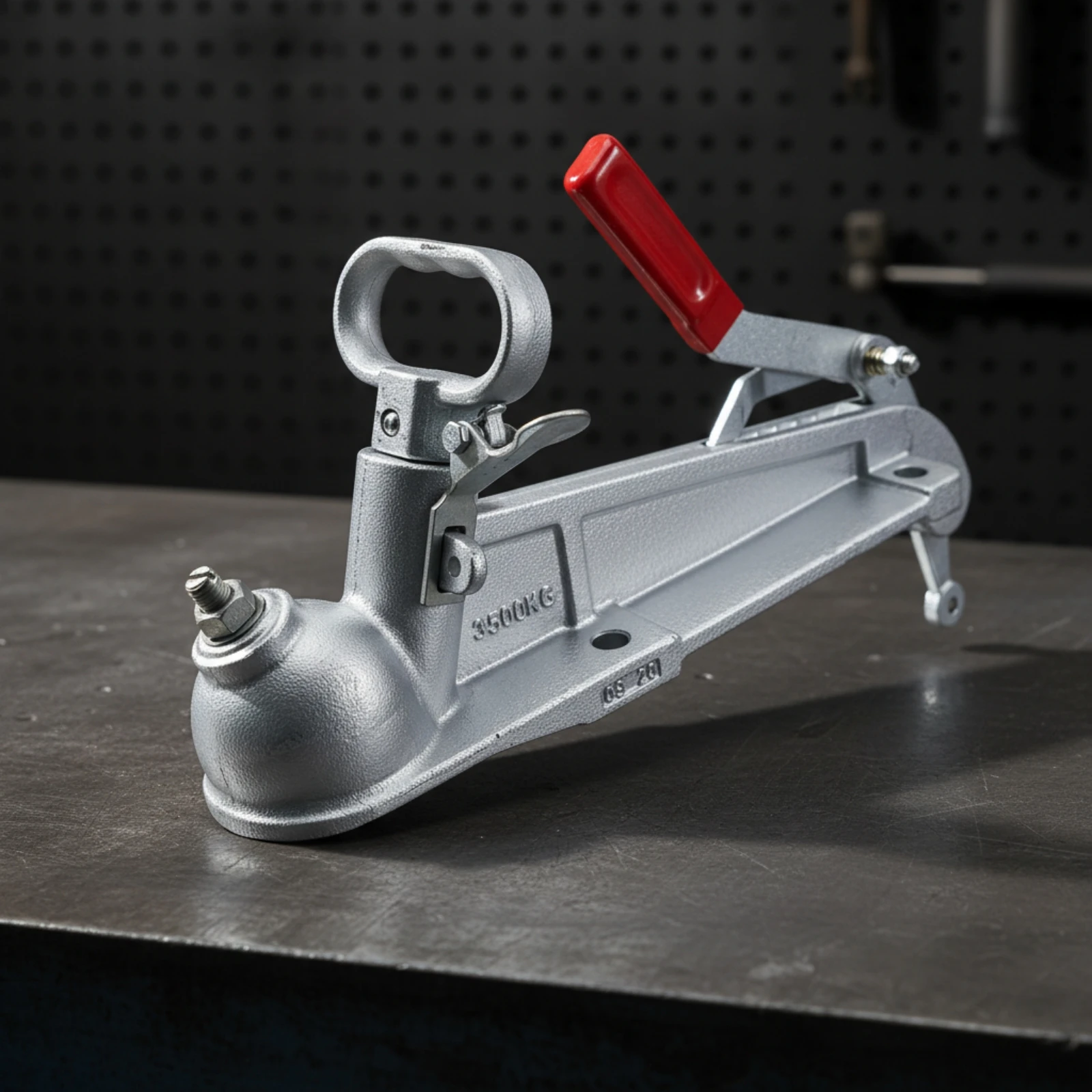 Trailer Connector Body Heavy-Duty Trailer Connector with Lever Hardware Electric Industrial for Mechanics, Towing
