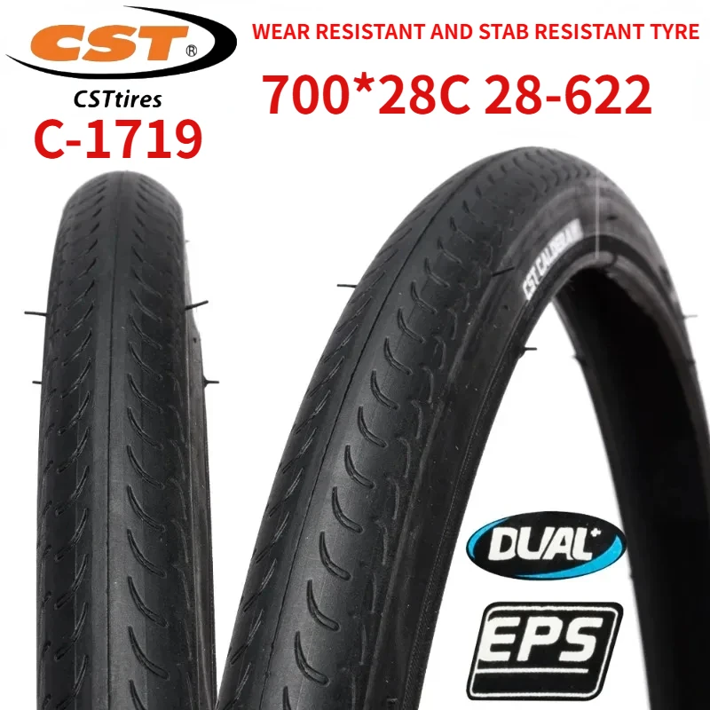 C1719 700x28c 28-622 CST ROAD BICYCLE TIRE OF BIKE TYRE PROTECTION