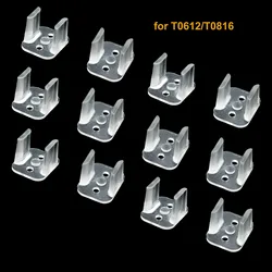 6mm 8mm Neon LED Strip Fix Clips Holder Connector Accessories Plastic Buckle For Fixing 2835 Neon Light 220V