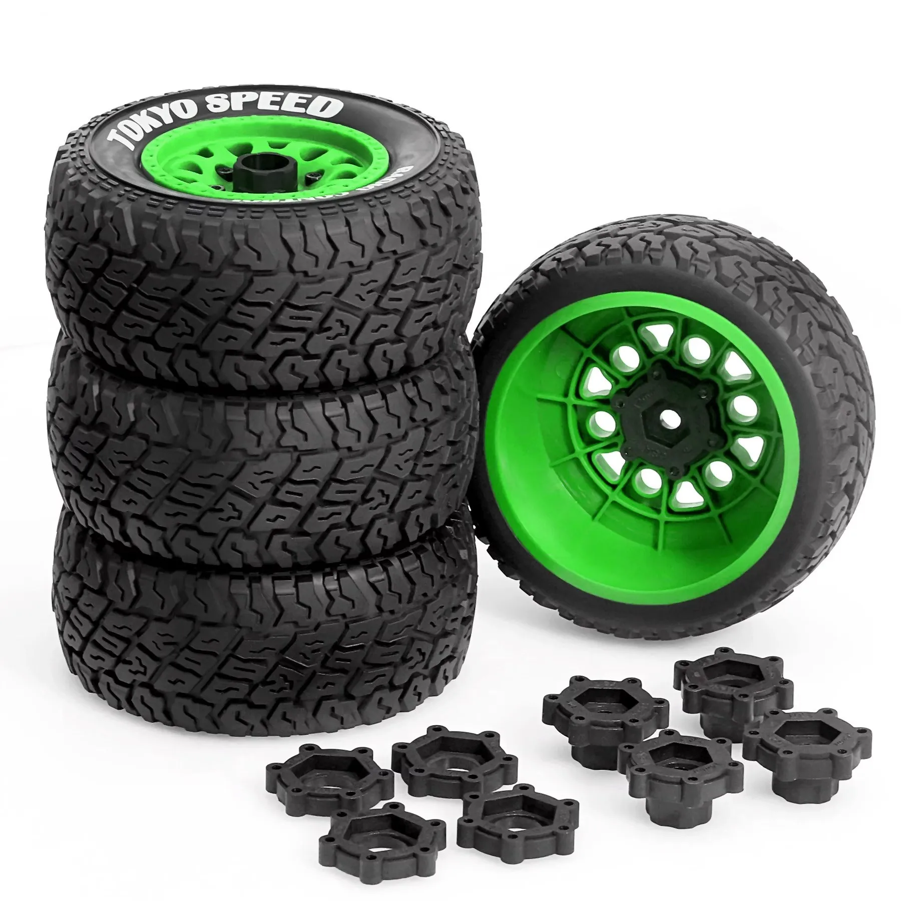 

Радиоуправляемые внедорожные колеса в масштабе 1/10 для деталей обновления Traxxas Slash, FS V4, Baja, Hengqi, Losi SCT (W252)