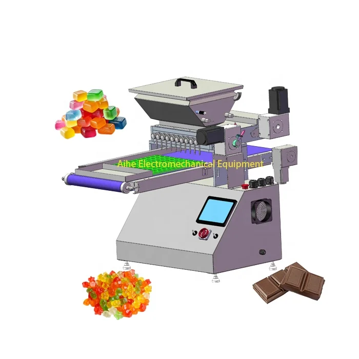 Easy to Operate Automatic Small Desktop Gummy Bear Jelly Candy Chocolate Filler Depositor Making Machine