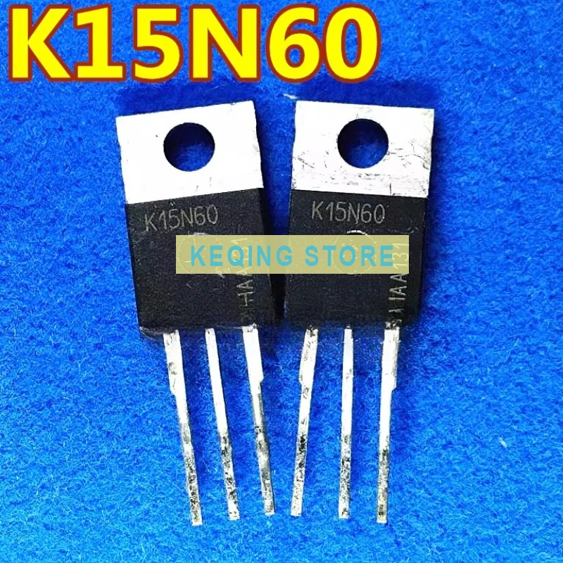 10PCS Used+Not NEW+Send after Measure SKP15N60 TO-220