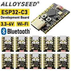 ESP32-C3 Super Mini Electronics Project Board 8Pin WiFi Bluetooth ESP32 SuperMini Wireless Development Board 3.3-6V Power Supply