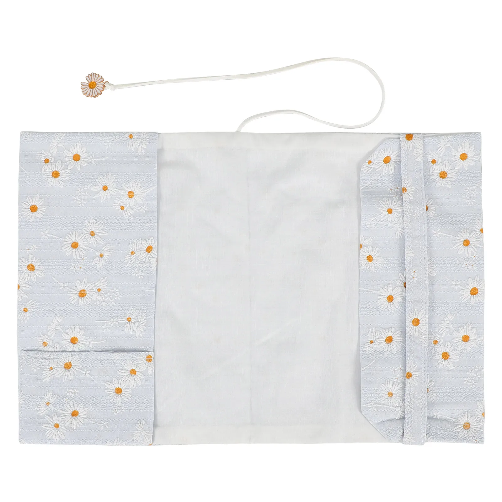 Adjustable Fabric Book Cover Reusable Cloth Protector Anti-Wear Book Sleeve For Students Hardback Diary Notebook Protection