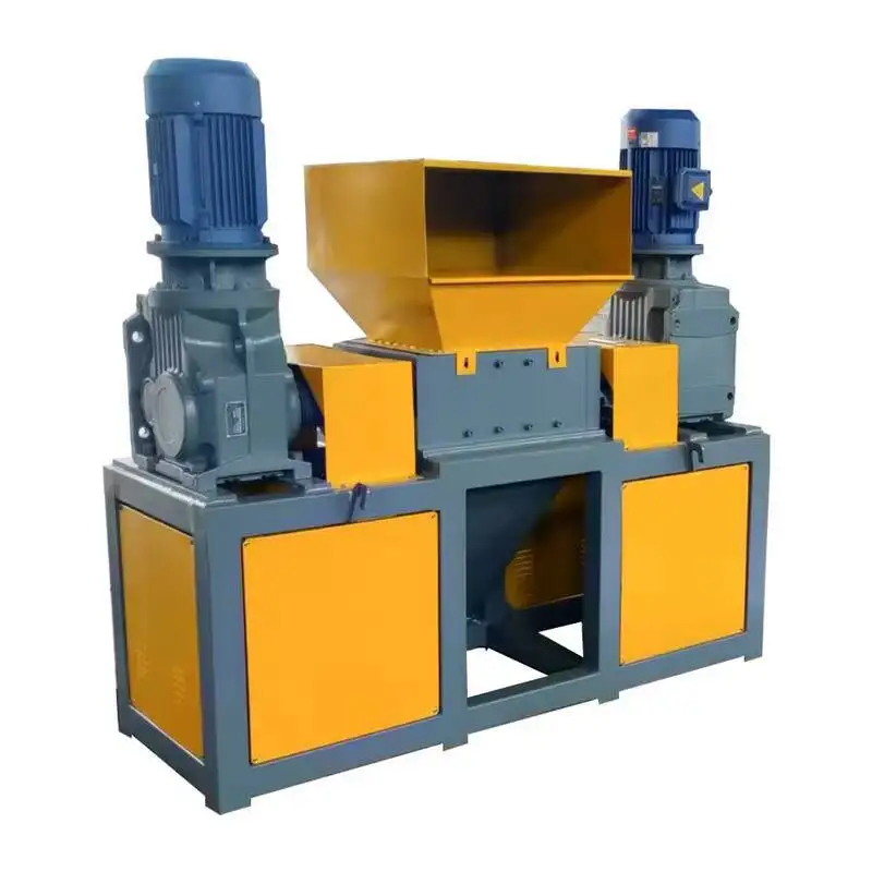 

Shredder For Shredding Scrap Metal, Household Waste, And Wood Crushing Equipment Direct Multifunctional Small Dual-Axis