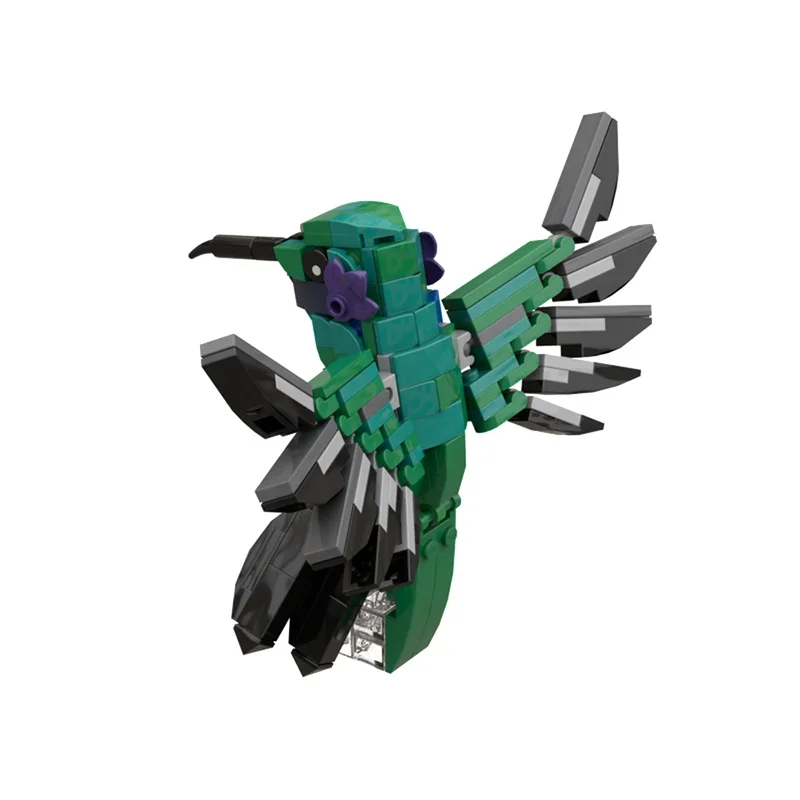 NEW Moc Building Blocks Hummingbird Sparkling Violetear Technology Modular Bricks Model  Gifts Christmas Toys DIY Sets Assembly！