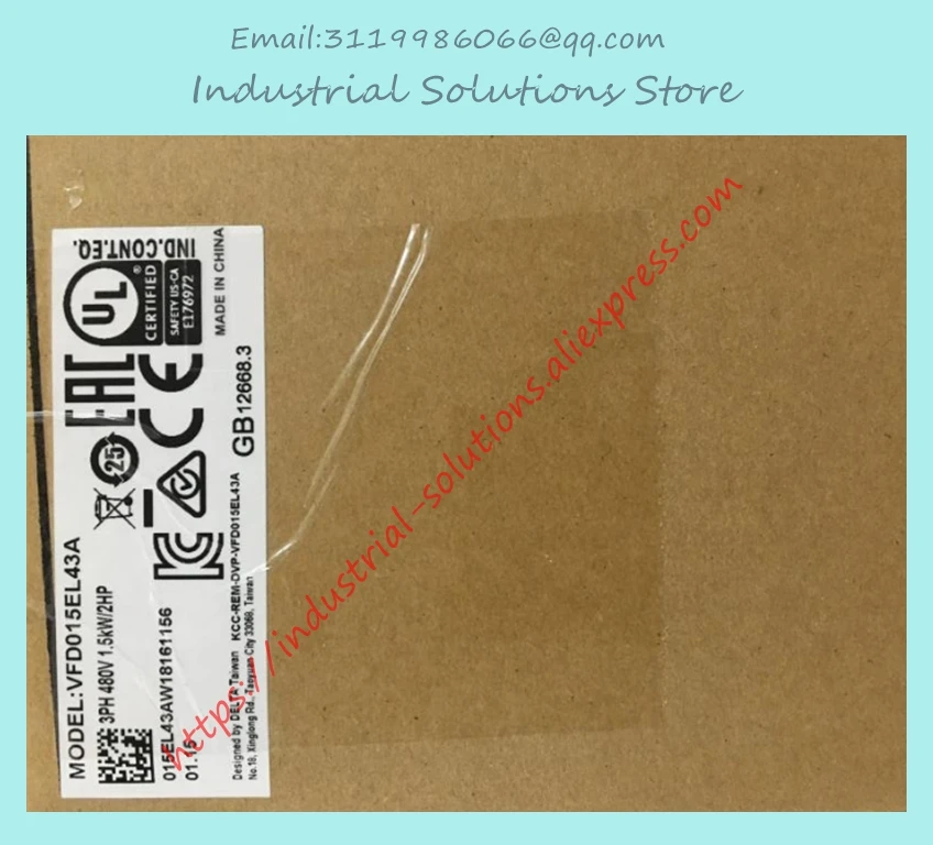 Convertitore di frequenza inverter VFD004EL43A VFD007EL43A VFD015EL43A VFD022EL43A VFD037EL43A Nuovo