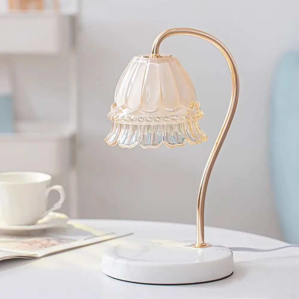 

Aroma Diffuser Aromatherapy Candle Lamp Desk Lamp Marble Wax Melting Lamp At Regular Time Aromatherapy Bedside Table Lamp Indoor