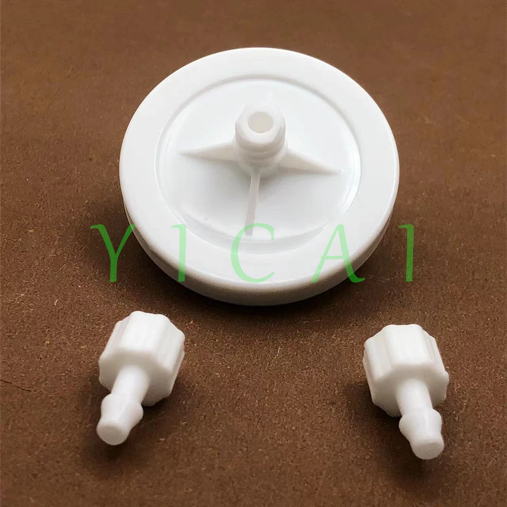 10pcs White Ink filter Challenger Myjet Witcolor Gongzheng solvent large JHF and other printers use this type capsule filter