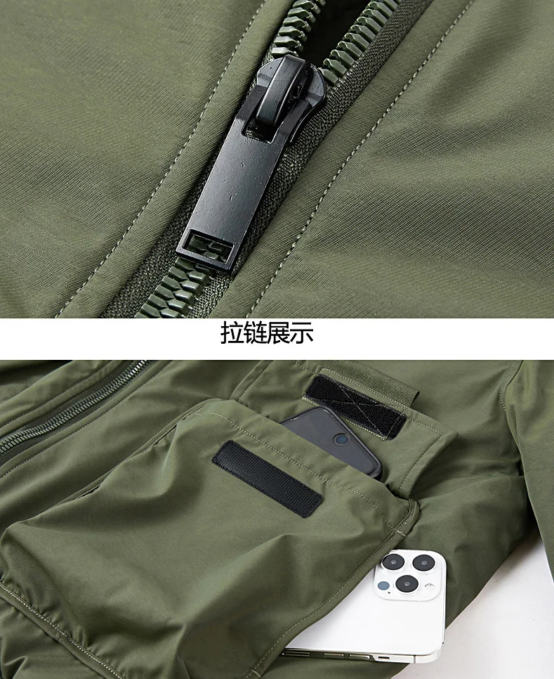 

New Fashion Men Winter Trendy Reversible Pilot Jackets Thicker Warm Dowm Jackets Male Multiple Pockets Cargo Jackets Parkas 5XL