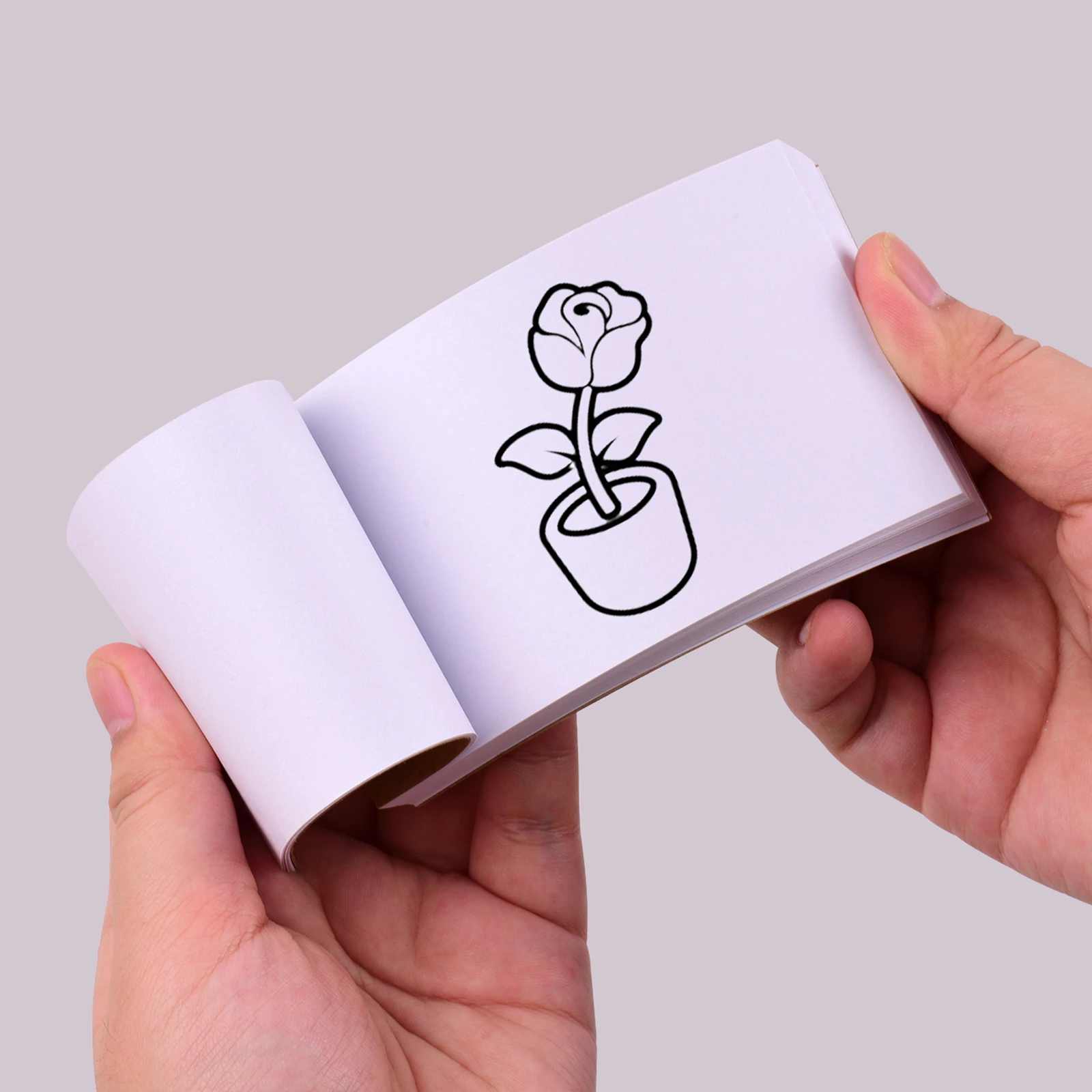 Flip Book Kit With Light Pad LEDLight Box 300 Sheets Drawing Paper Flipbook For Drawing Sketching Cartoon Creation ﻿ image 4