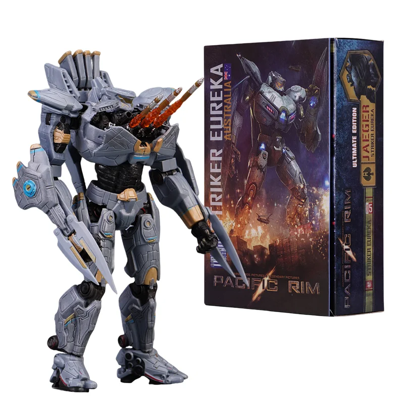 NECA Pacific Rim: Uprising Striker Eureka Movable Jaeger Action Figure Collection Model Bandai Movie Doll Mecha Kids Toys Gift