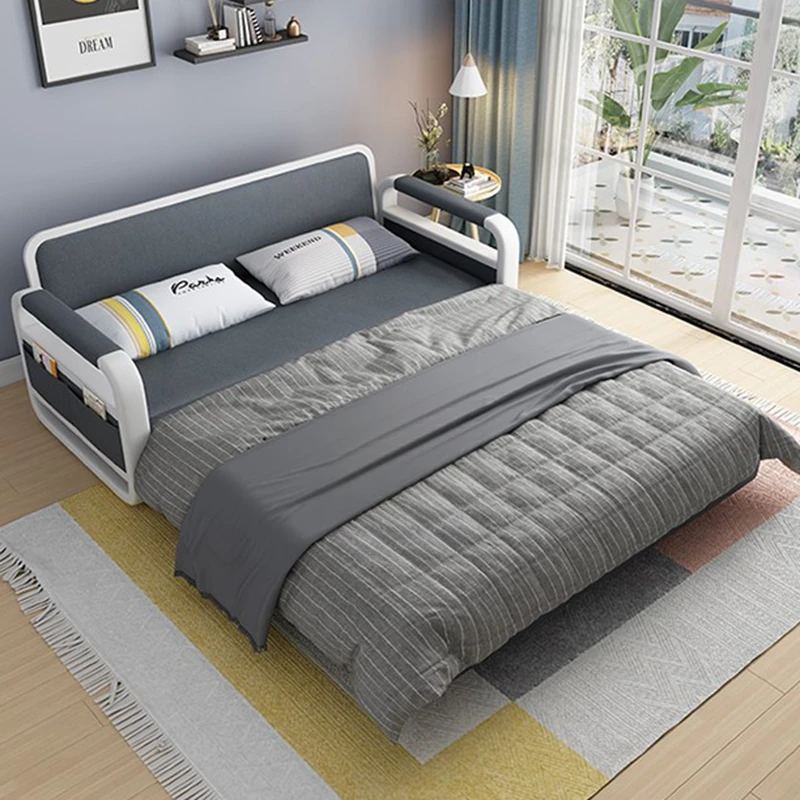 Sleeping Relax Sofas Foldable Simple Living Room Sofas Foldable Reclining Sofacamas Plegables Multifuncional Home Furniture