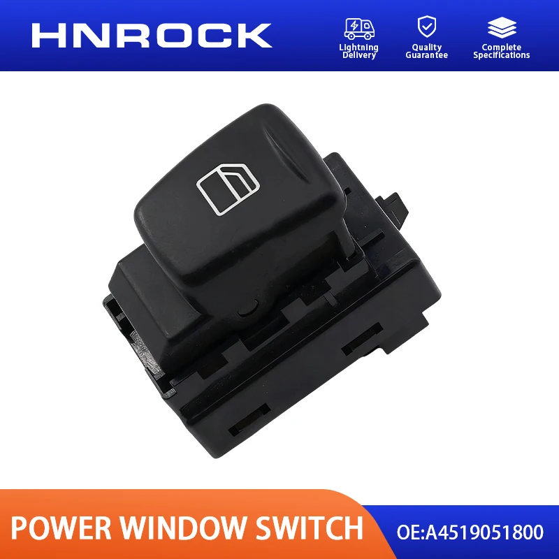 NEW HNROCK A4519051800 Glass Window Regulator Single Switch for Mercedes Smart Car Auto Parts
