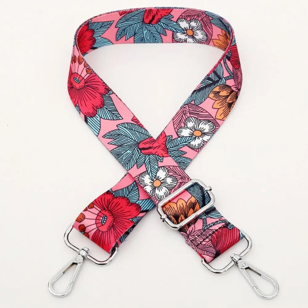 Nylon Colored Bag Strap Women Handbag Belt Wide Shoulder Bag Strap Replacement Adjustable Bag Strap Bag Accessories