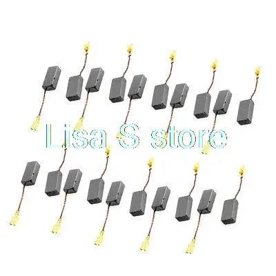 

20 Pcs Generators Electric Drill Motor Carbon Brushes 9/16" x 5/16" x 1/5" 14 x 8 x 5mm