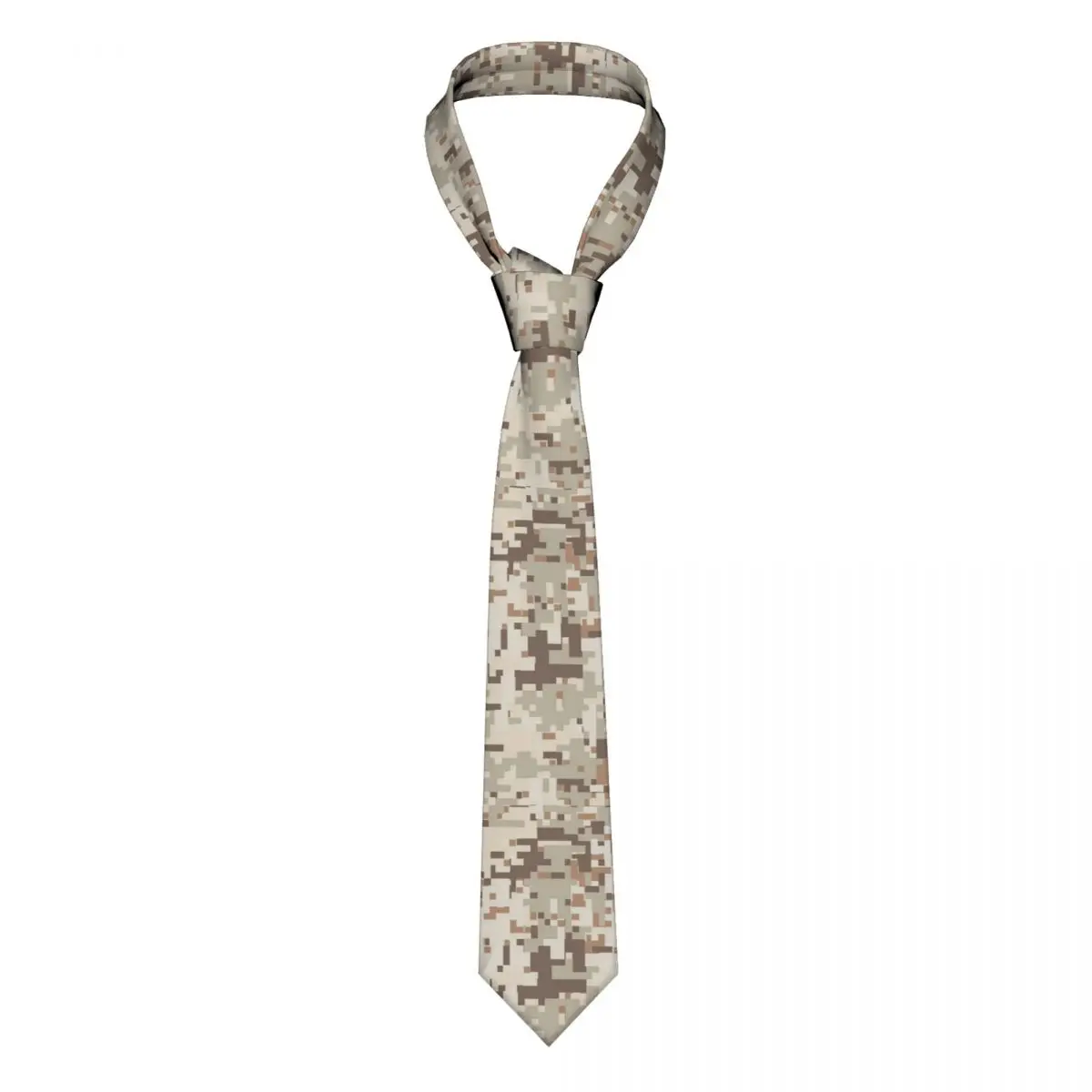 

Desert Camo Necktie Unisex 8 cm Multicam Military Neck Tie for Mens Narrow Suits Accessories Cravat Wedding Accessories Business