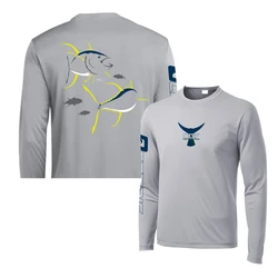 Gear Fishing Long Sleeve Shirts Summer UV Protection Moisture Wicking Quick-drying Breathable Fishing Shirts Fishing Clothing